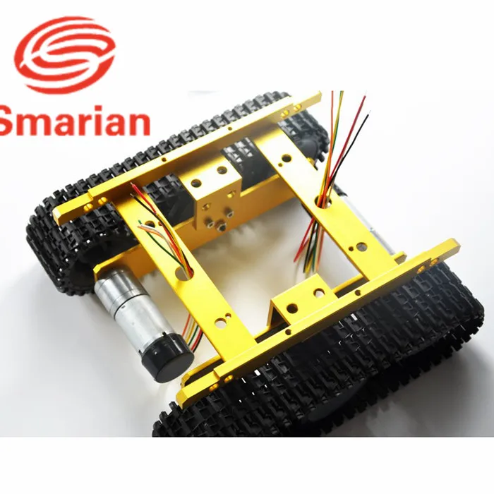 Official smarian Robot Tank Car Chassis TP100 Caterpillar Clawler DIY Toy Robot Remote Control Smart Chain Platform Tracked V