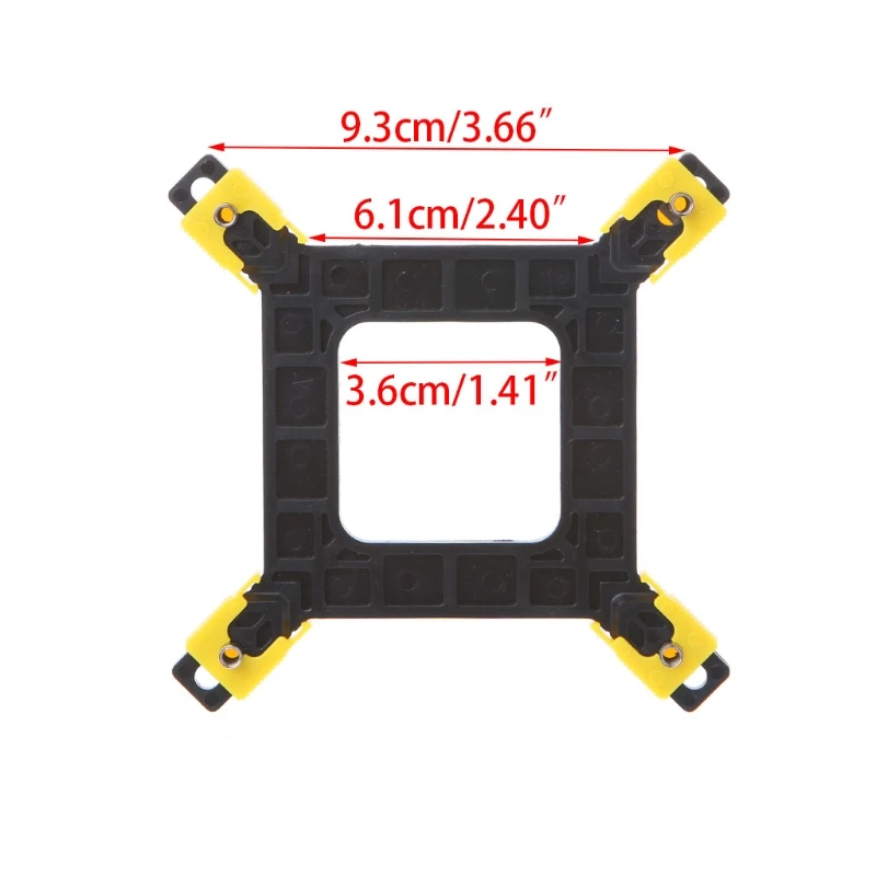منصة متعددة 775/1155/1156/1366 وحدة المعالجة المركزية لوحة لوحة الكترونية معززة سطح المكتب برودة قوس