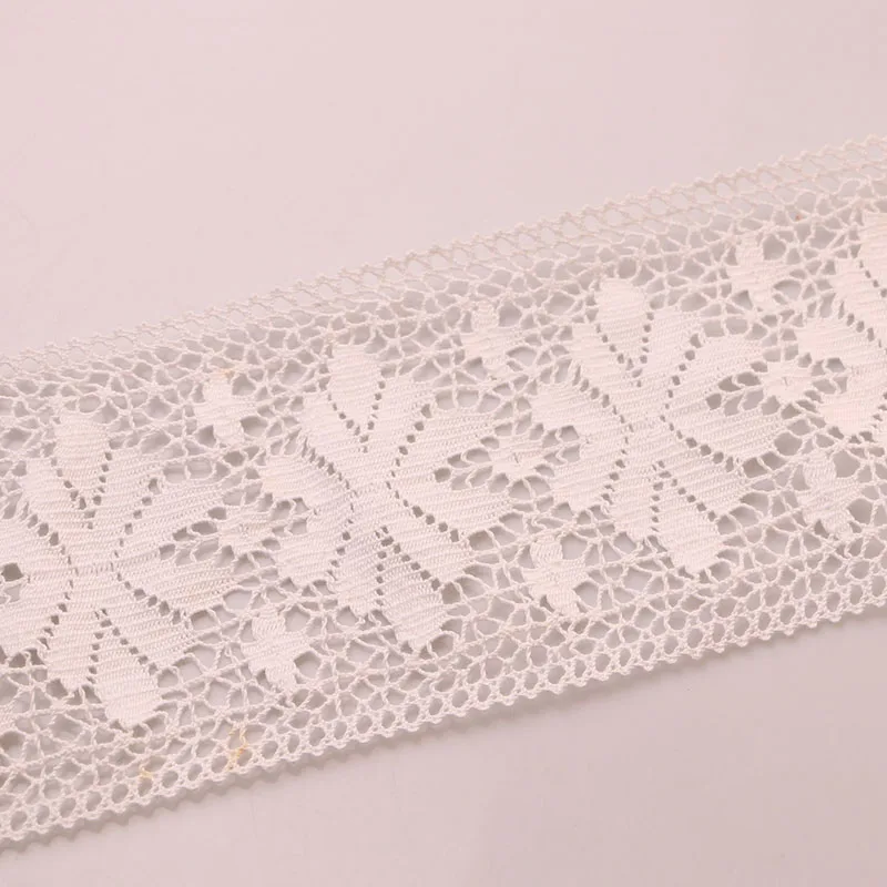 12CM 1 yards high quality white lace cotton lace sewing Home Furnishing garment accessories DIY material