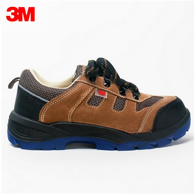 3M 4022 Mens Anti Static Steel Toe Cap work Safety shoe Anti-Smashing Puncture Proof Durable Breathable Protective Footwear