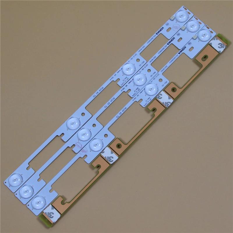 326mm TV LED Bars For KonKa 35018339 35018340 35019864 Backlight Strips Kit 4LED Lamps Lens 6 Bands KDL40SS662U KDL39SS662U