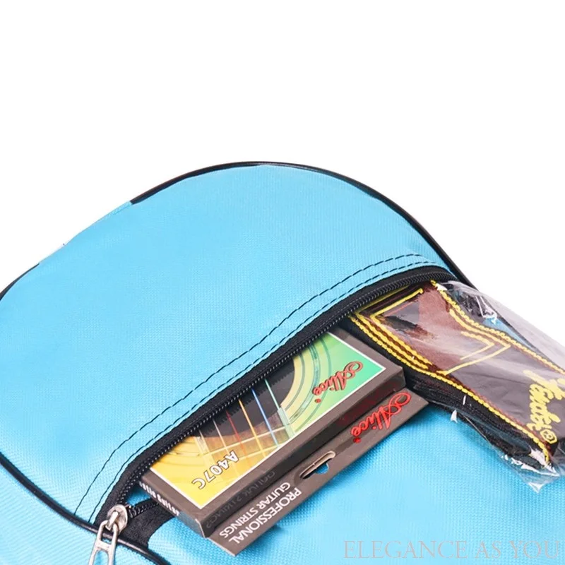 30inch Guitar Bag 27inch Little Guitar Backpack Oxford Guitar Case Cover 26inch Ukulele Guitar Bag Portable Ukelele Box Cover