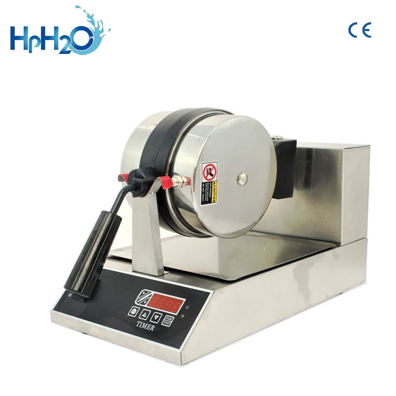 Gaufrier électrique en fer rotatif numérique Commercial, appareil à gaufres belge, pour le lait, le thé, le tartan, le four à gâteaux