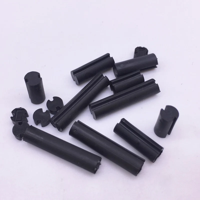 

4x9 LED Spacer Support Hood PCB Board Mount Hardware Double Slot Black Pack 1000