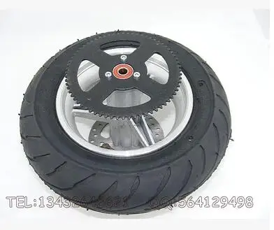 BEST Electric Scooter Rear Wheels with110/50-6.5 On-road Tyre/12\