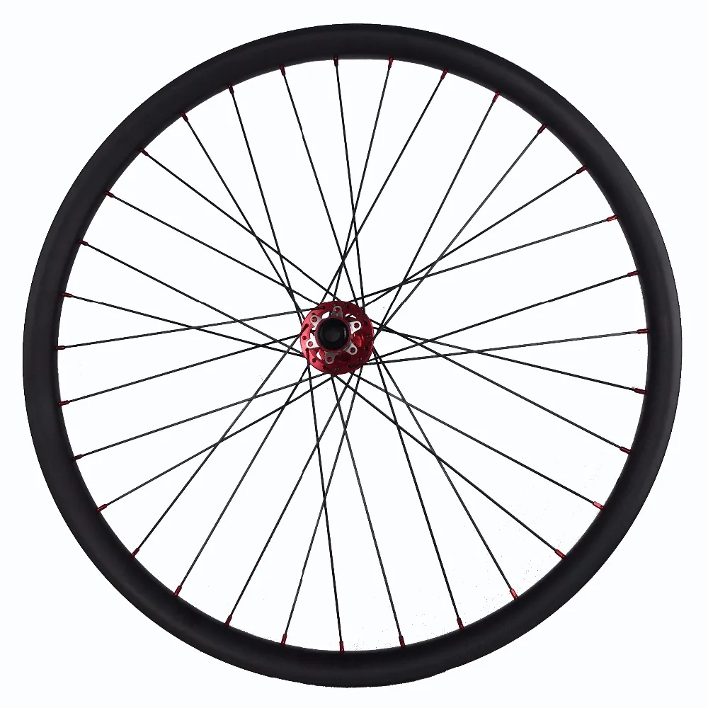 Buy light Weight Cycling Carbon Mtb Wheelset Quick Release/Thru Axle Versio 27.5 Wheels Mountain Bike 35x30 Novatec Powerway Hub