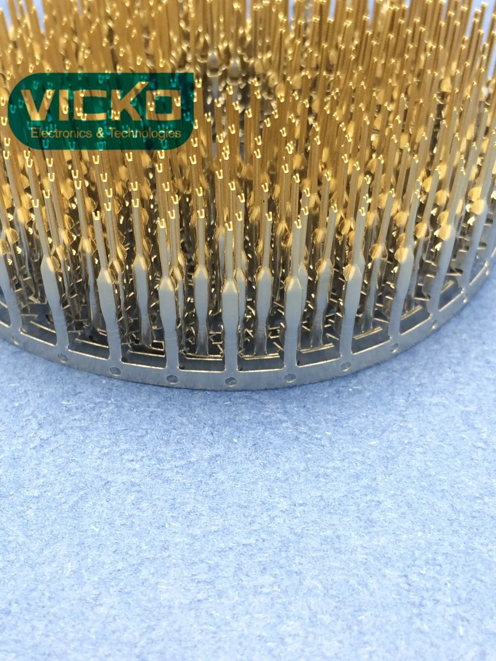 [VK] 500pcs Male Pin Dupont Connector Gold Plated 2.54mm