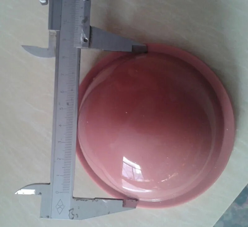Średnica rozmiar: 45mm A8 tampondruku silikonowa gumowa nakrętka okrągły kwadrat