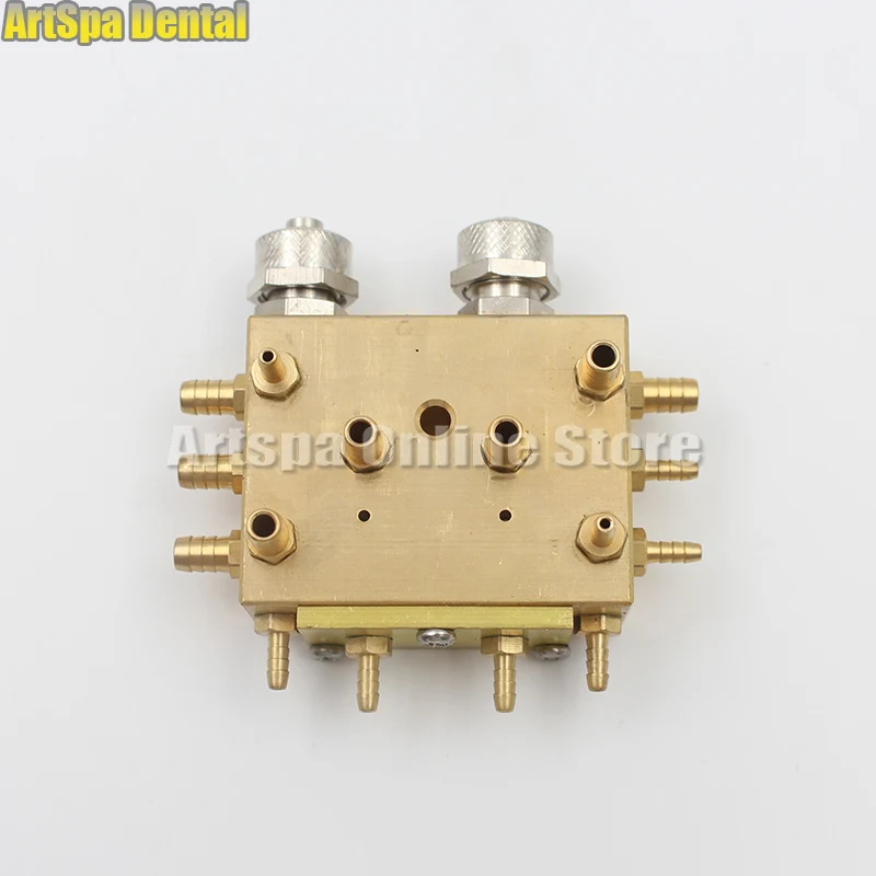 dental cabinet integrated air valve Chassis water air valve dental chair unit accessories