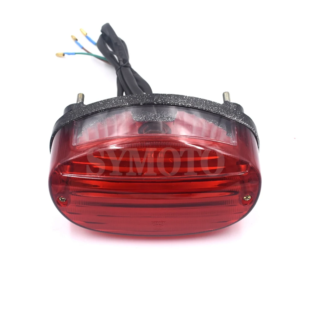 Motorcycle Tail Brake Light Taillight For Kawasaki ZR250 Balius For Yamaha Drag Star 400 DS 400