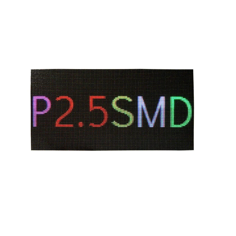 P2.5 modulo SMD a colori per interni 320x160mm 128*64 pixel porta Hub75E 1/32 Scan Drive pannello Video a LED RGB ad alta definizione