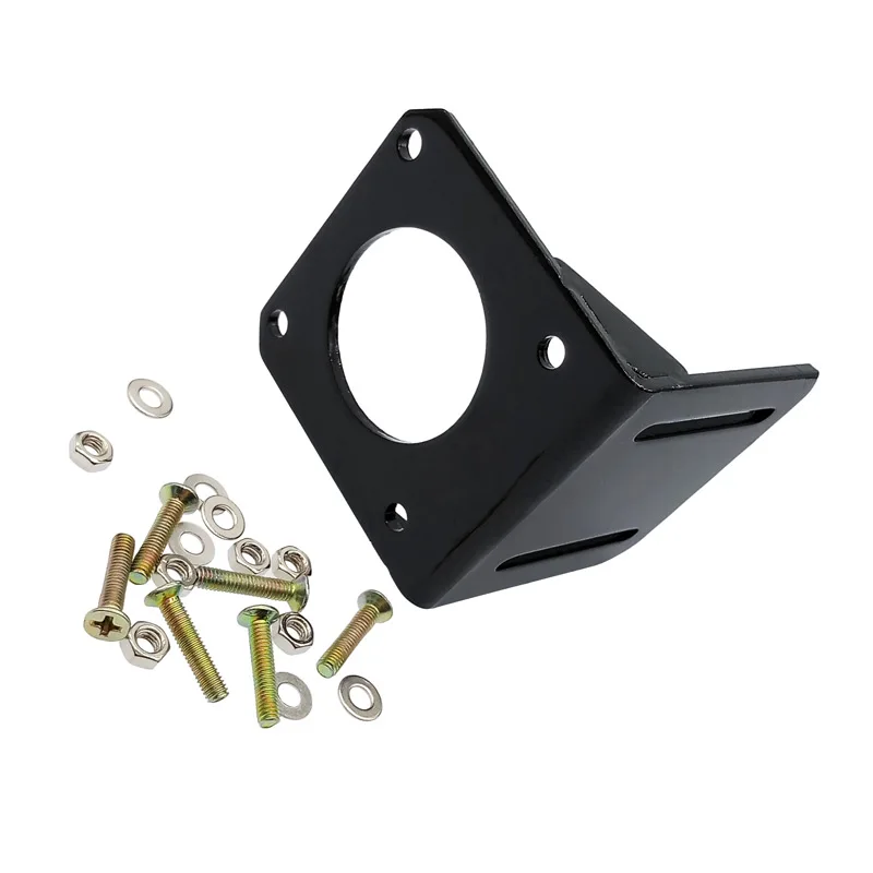 NEMA23 57 Stepper Motor Accessories L Mounting Bracket Mount fixed support Shelf image 3