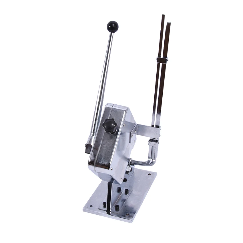 Máquina de amarrar linguiça em formato de u, fabricante de clipes, empacotador manual de sacos de plástico, máquina de embalagem, selador de aperto