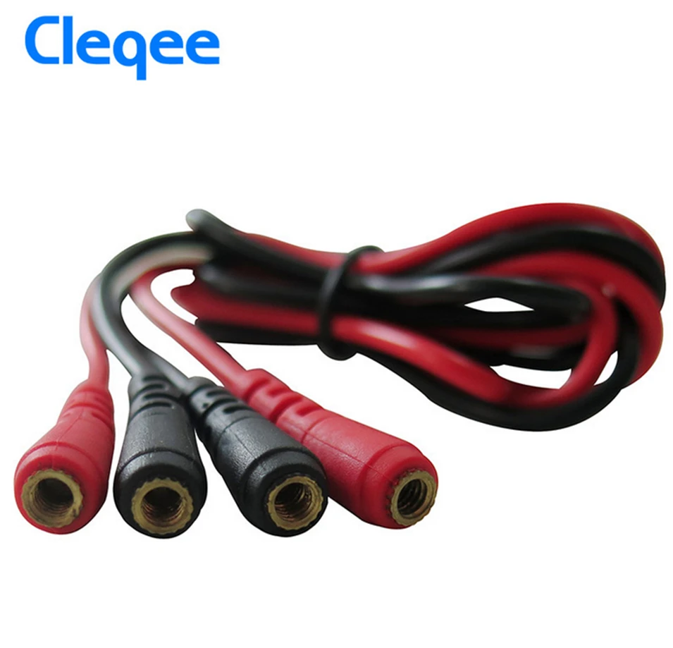 Cleqee P1500 Kit Lead Tes 16 In 1 Kabel Tes Dapat Diganti Probe untuk Uji Multimeter Dital Lead Klip Buaya Probe Tipe U