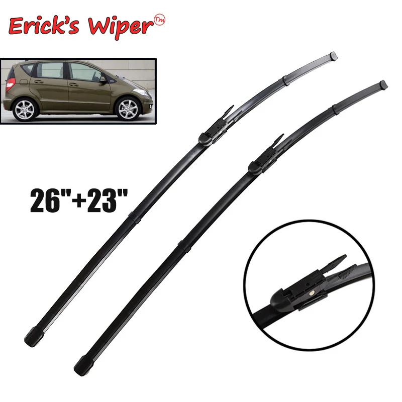 Erick's Wiper LHD Front Wiper Blades For Mercedes Benz A Class W169 B Class W245 Windshield Windscreen Window Brushes 26