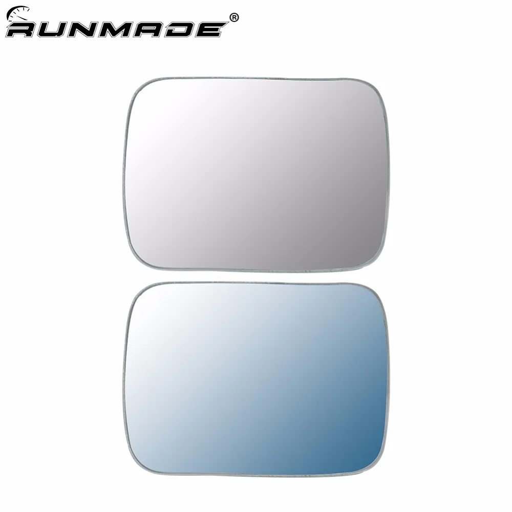 

runmade 2Pcs 360 Degree Car Mirror Wide Angle Square Convex Blind Spot Mirror For Parking Rear View Mirror Universal For Car SUV