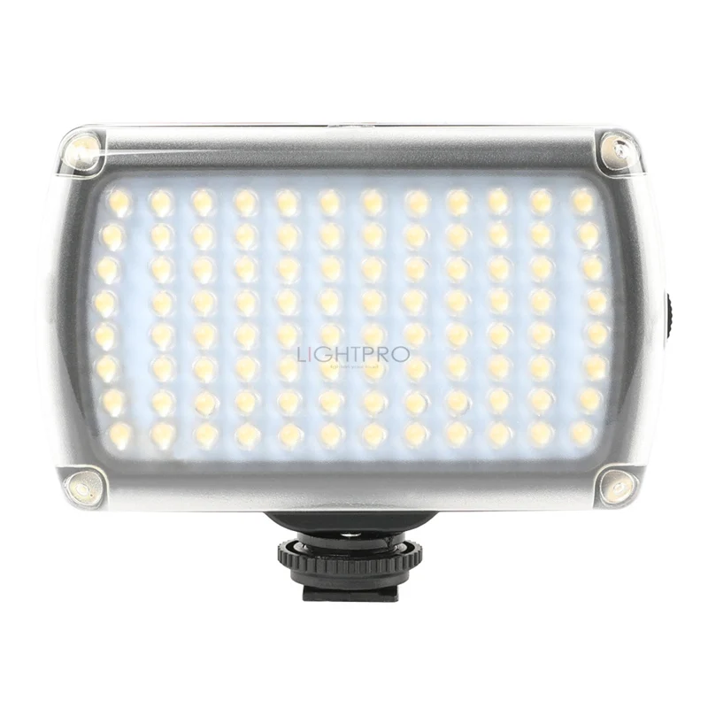 96 LED Video Light 850LM 5600K/3200K Dimmable 9W XH-96 Lamp with 2500mAh Battery USB Charger for Camcorder Wedding DSLR Camera