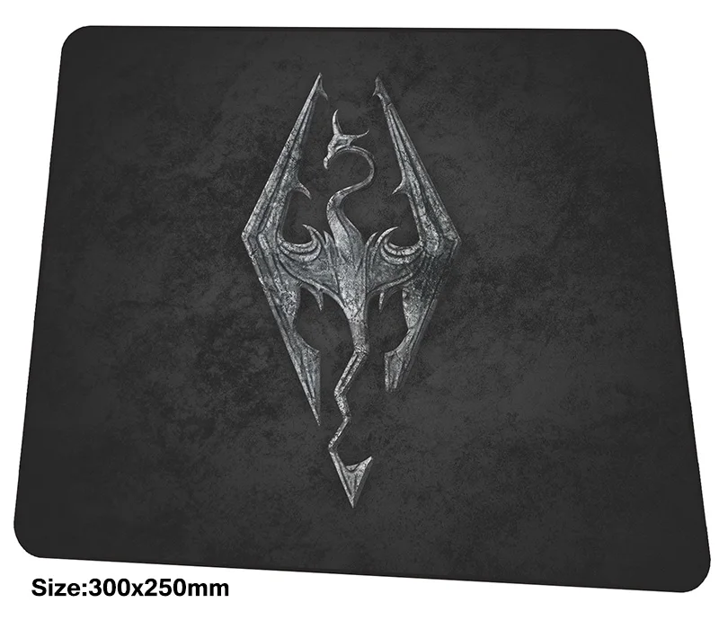 skyrim mouse pad 300x250mm mousepads best gaming mousepad gamer Birthday large personalized mouse pads present pc pads