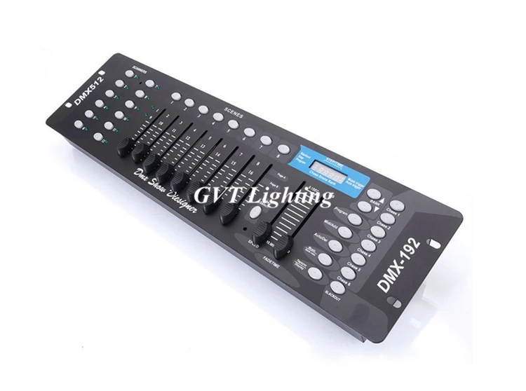 Nieuwe Collectie 192 DMX Controller voor Moving Head Light 192 kanalen voor DMX512 DJ apparatuur dj Disco Controller console