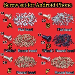 YuXi 1 bag M1.4 Cell Phone Screws Set for Android Phone Tablet Repair 1.4*2.0/2.5/3.0/3.5