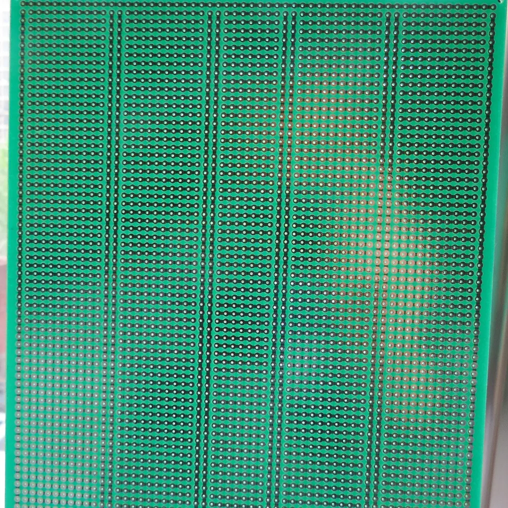 1 قطعة 15x20 سنتيمتر العالمي Stripboard Veroboard pcb ثقب مشترك النموذج ورقة FR4 الألياف الزجاجية القصدير لوحة الدوائر بلاتين