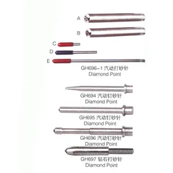 1Pcs Engraving Diamond Point for Pneumatic Hammer Handpiece Jewelry tools