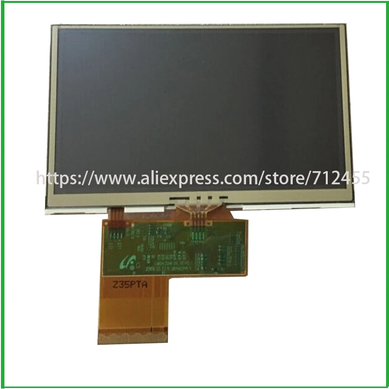 free shipping Original 4.3'' inch LMS430HF26 V0 V.0 WQVGA LCD screen display+touch screen digitizer for GPS PDA PSP MP5 MP4 MID