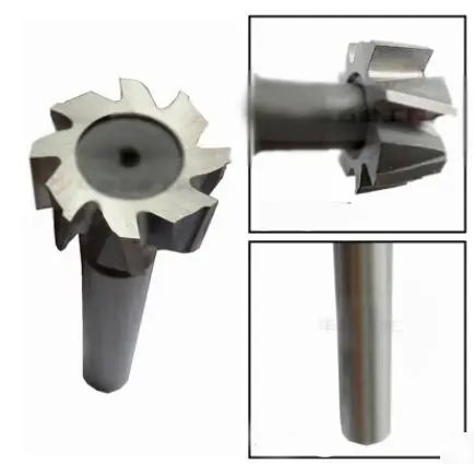 Free Shipping New 40mm x 10mm Cutting Tool 20mm Straight Shank 8 Flutes HSS T Slot End Mill