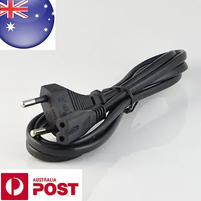 EU Plug 2 Prong Battery charger Cable For LP-E6 LP-E8 LP-E17 LP-E5 MK-24 MH-23 MH-27 EN-EL14 EN-EL3E Changer