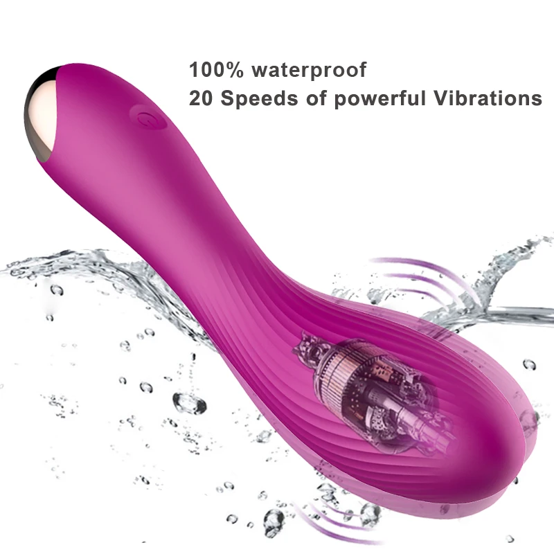 100% Waterproof Vibrator Sex Toys for Woman, Female Clitoral G Spot Stimulator USB Vibrators for Women Sex Products for Adults