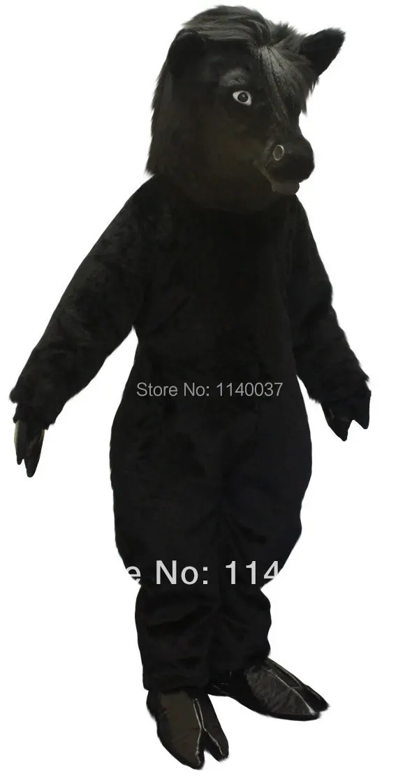 mascot black Mustang Horse Mascot Costume custom fancy costume anime cosplay mascotte theme fancy dress carnival costume