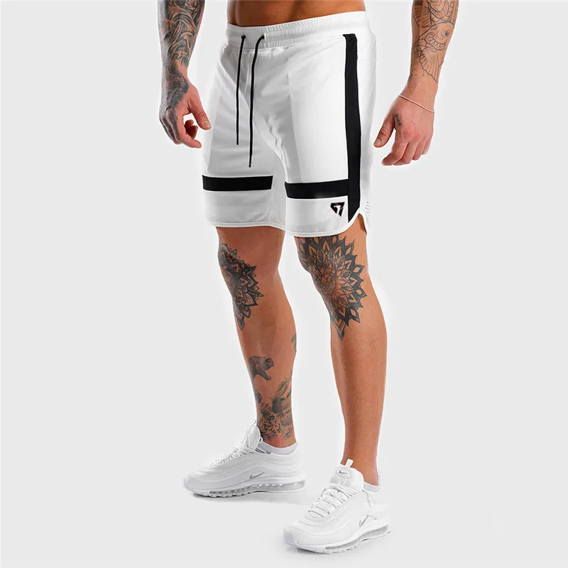 GITF Men Shorts Sport Training Shorts Men Running Shorts Mans Gym Fitness Joggers Sweatpants Jumper's Basketball Shorts Black