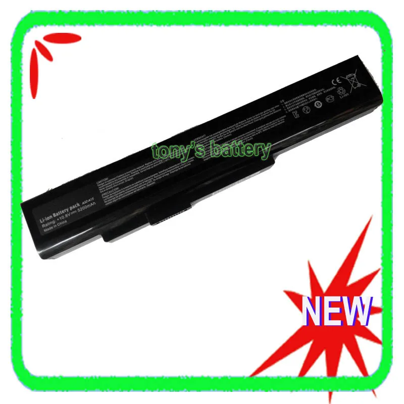 6Cells A32-A15 Battery For MSI A6400 CR640 CX640 CR640DX CR640MX CX640MX A41-A15 Gigabyte Q2532N DNS 142750 153734 157296