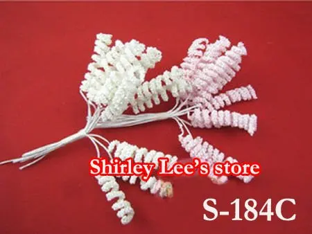 

Wholesale--144 bunches=1728pcs fabulous handmade mini curly twig berries,Mix 2 colors