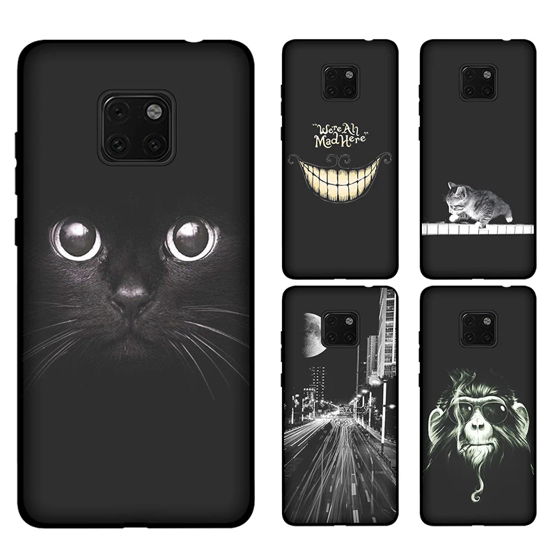 EiiMoo Soft Tpu For Huawei Mate 20X Case Soft Silicone Case For Huawei Mate 20 Pro Cover Cute Phone Cover For Huawei Mate20 Pro