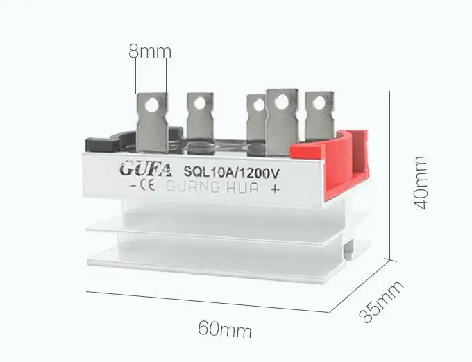 Free shipping Three Phase Silicon Rectifier SQL10A  SQL 10A SQL-10A QL10A  QL 10A QL-10A Alternator ST STC Mingdong 3~15kW