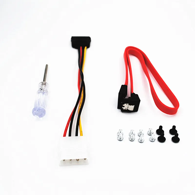 10 대/묶음 SSD M2 HDD 마운팅 브래킷 3.5 "~ 2.5" 내부 하드 디스크 드라이브 키트 케이블 pc용 2.5 "~ 3.5" 베이 트레이 캐디