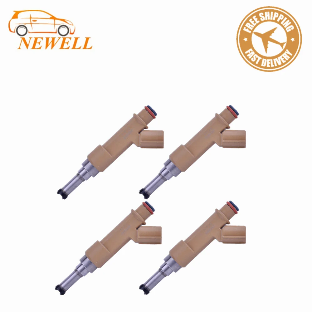 

4pcs corolla fuel injectors 2ZR 1.8 engine nozzel for Toyota Scion 2009-2017 OEM 23250-37010 23250-0T020 23209-0T010