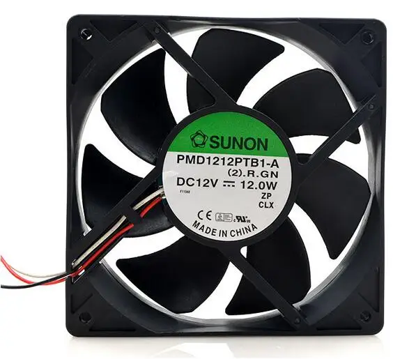 

SUNON PMD1212PTB1-A 12cm 12V 12025 12W large air volume cooling fan