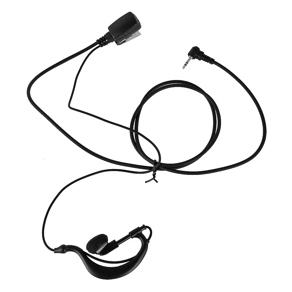 

G Shape Headset with Big PTT Mic For Motorola 1 Pin Radio TLKR T3 T4 T5 T6 T7 COBRA MT200 T6000 XTL446 SX500 Walkie Talkie