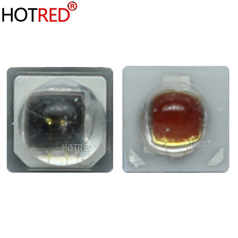 1PCS 3W 3535 IR High Power LED Chips 730Nm 850Nm 940nm 2.2V 3.2V Infrared Emitter Diode COB Beads Night Vision  CCTV Camera