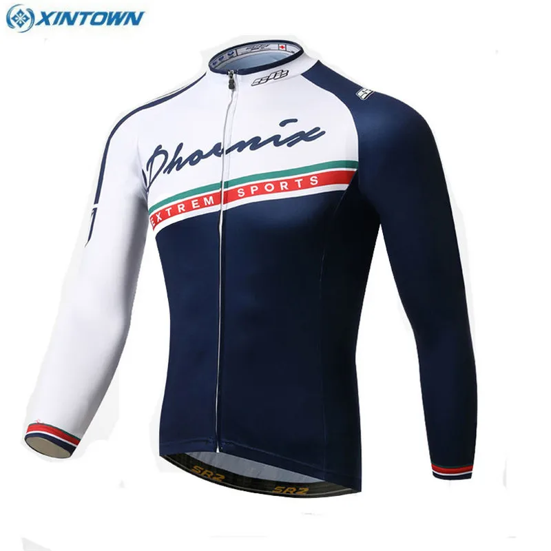 Xintown 2018 Pro Racing Bike Cycling Jersey Ropa Ciclismo mtb Bicycle Cycling Clothing Maillot Long Sleeve Quick Dry Bike Jersey