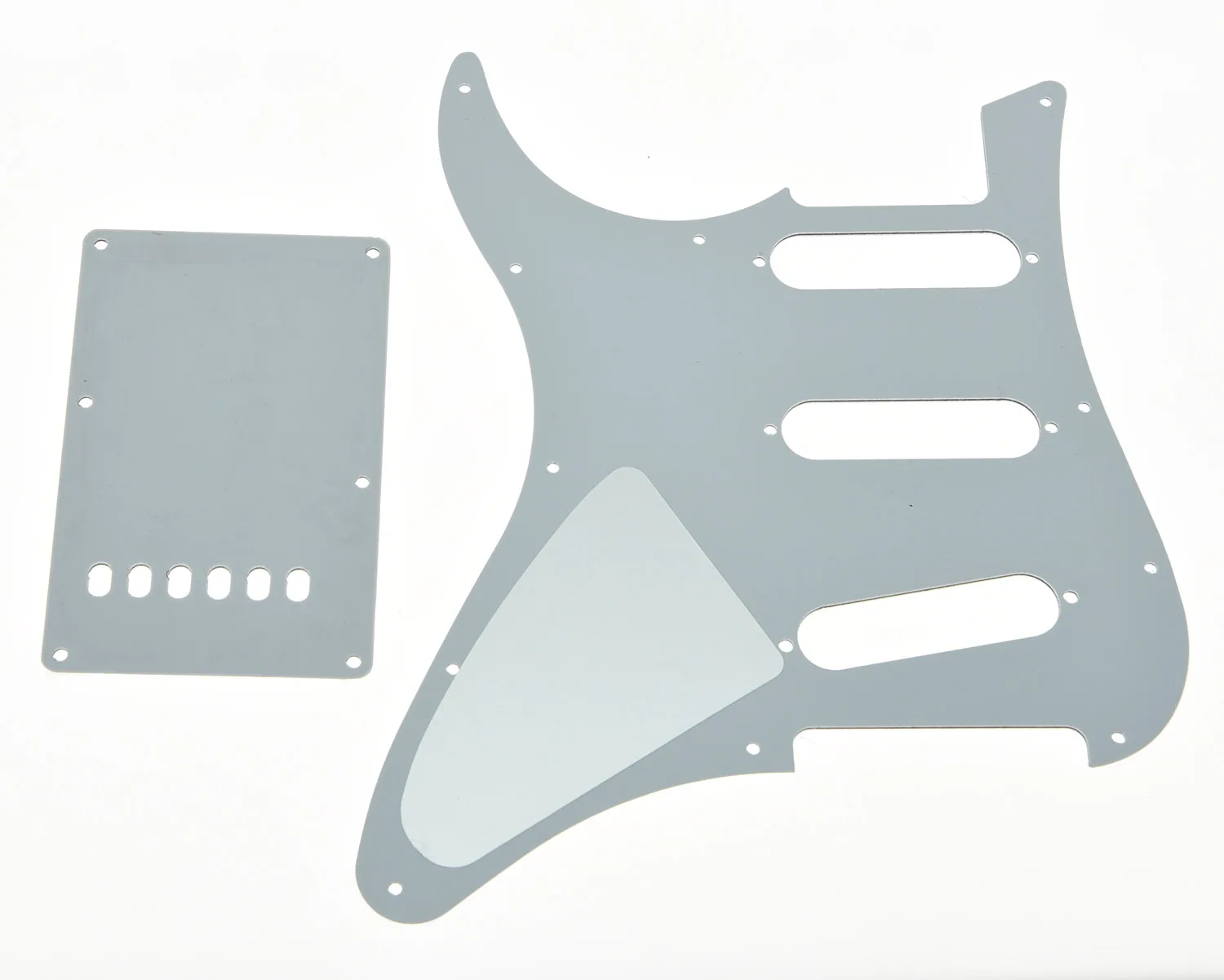 KAISH White Pearl Guitar SSS Pickguard w/ Trem Cover Screws for Yamaha PACIFICA