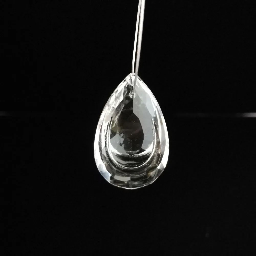 

Wholesale Machine Cut 38mmx22mm Crystal Chandelier Trimming For Curtain And Chandelier Pendant (320pcs/Lot)