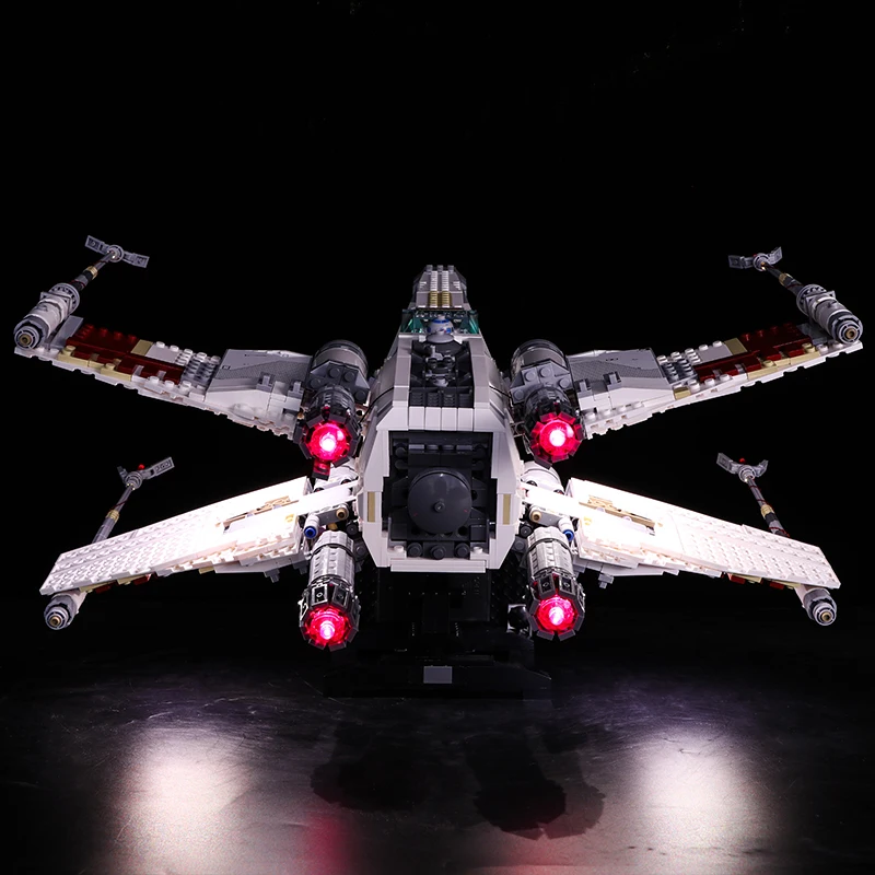 Led Light For 10240 X Wing Red Five Starfighter 05039 Building Blocks Bricks Toys (only Light+battery Box)