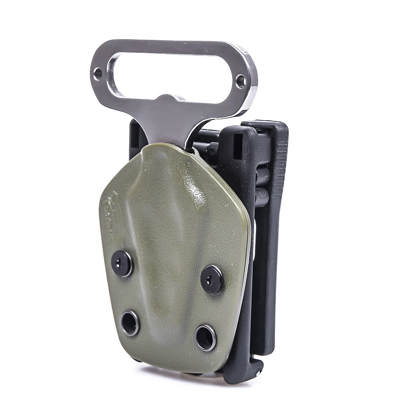 

EDC Multi-Function Waist Clip Outdoor Survival Self-Defense Bottle Opener Spur Hex Wrench Tactical Tool