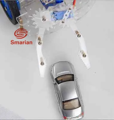 Smarian – bras de Robot 4 DOF en acrylique de haute qualité, kit de bras de Machine rotatif 3D, bricolage de bras de voiture Servo P0090, pour modèle RC