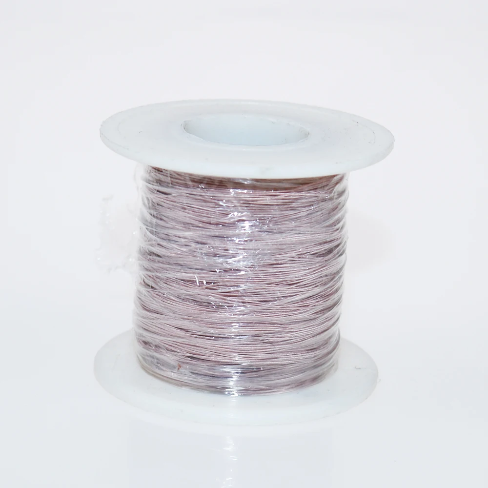ChengHaoRan 100 meter 0.07x4 shares 0.07x5 strands Liz wire multi-strand polyester cable envelope copper wire yarn line