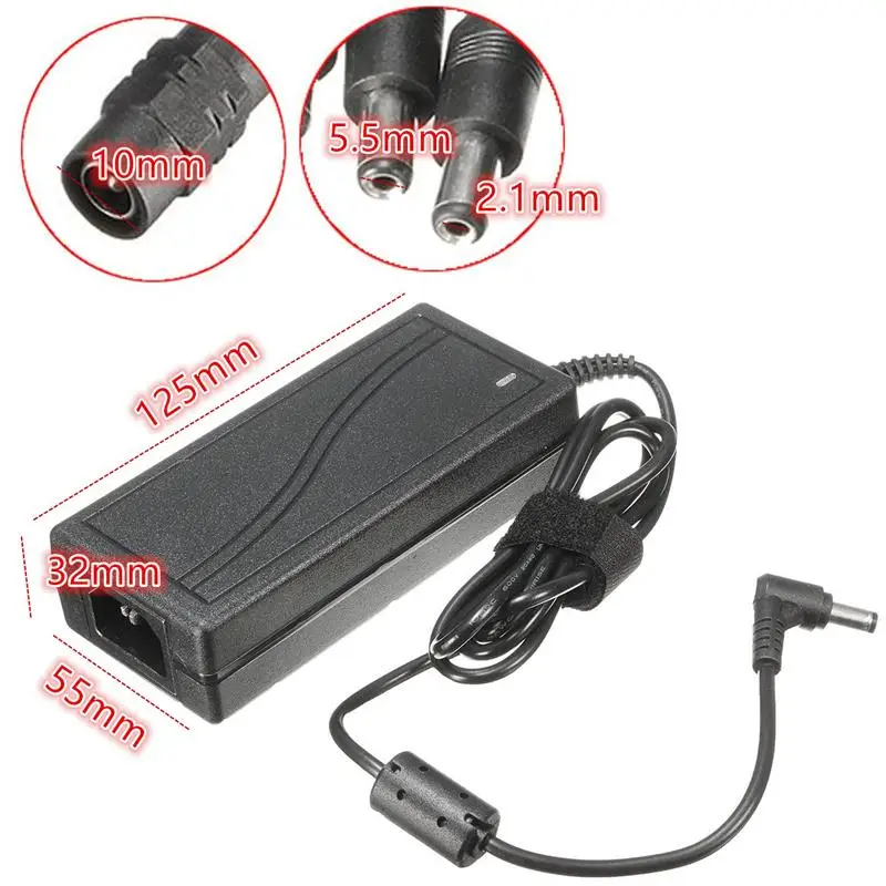 TKDY Alimentatore Universale 24V 1.5A - Adattatore Con 5 Connettori DC, Per LED, Telecamere E Diffusori