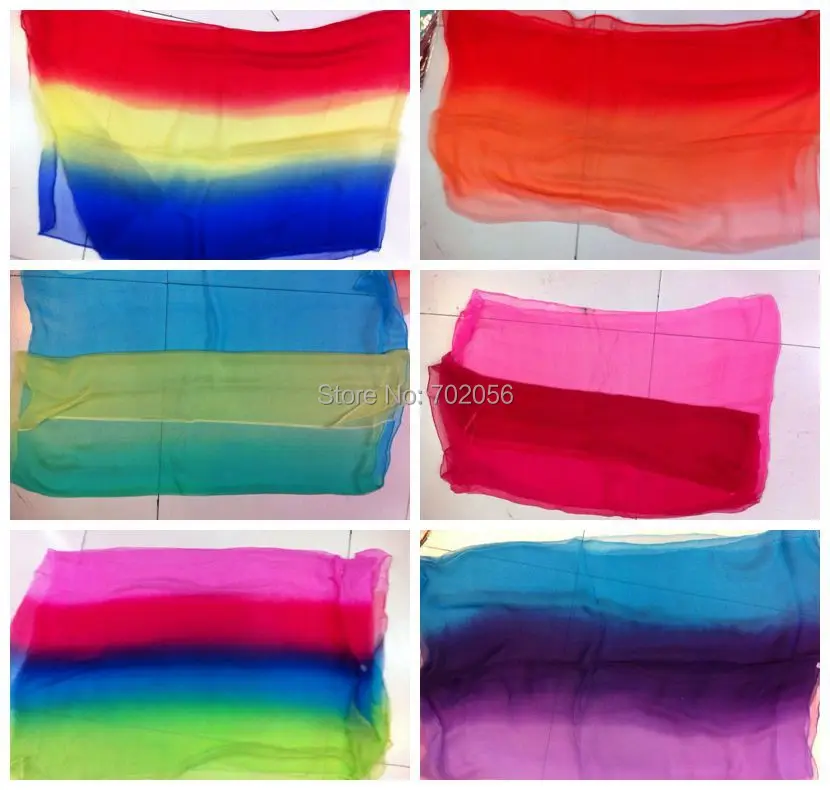 spring summer autumn winter Gradient silk Scarf 180*60cm #3642